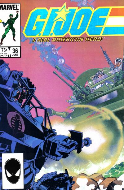 G.I. Joe, A Real American Hero # 36 FN- (5.5)
