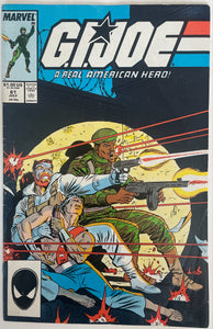 G.I. Joe, A Real American Hero # 62 Newsstand FN/VF (7.0)