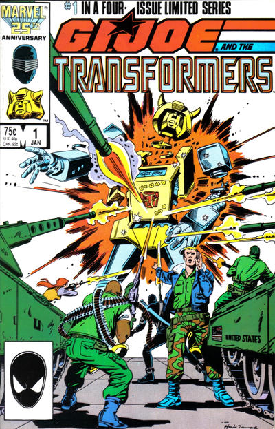 G.I. Joe and the Transformers #  1-4