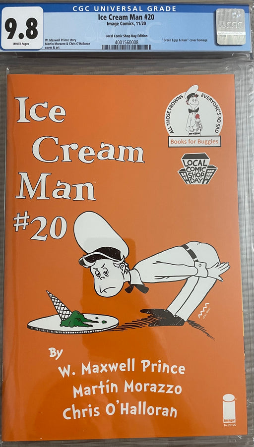 Ice Cream Man # 20 Cover B CGC 9.8