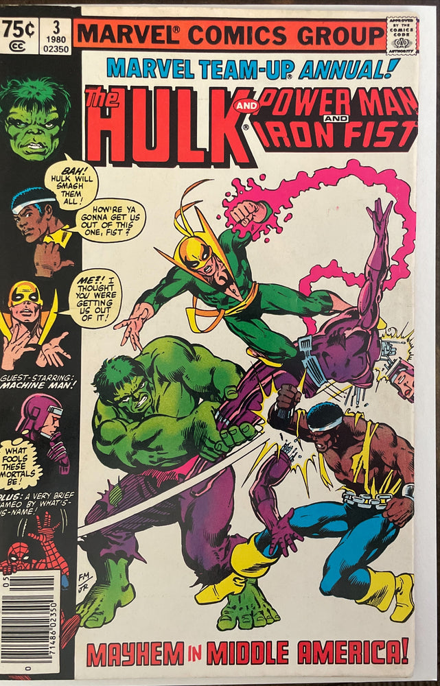 Marvel Team-Up Annual #  3 Newsstand FN- (5.5)