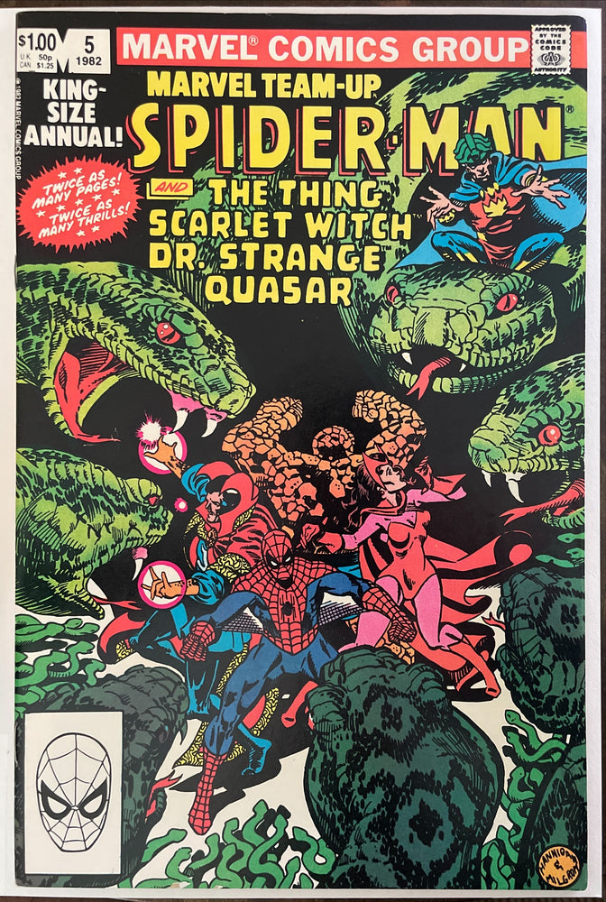 Marvel Team-Up Annual #  5 FN/VF (7.0)