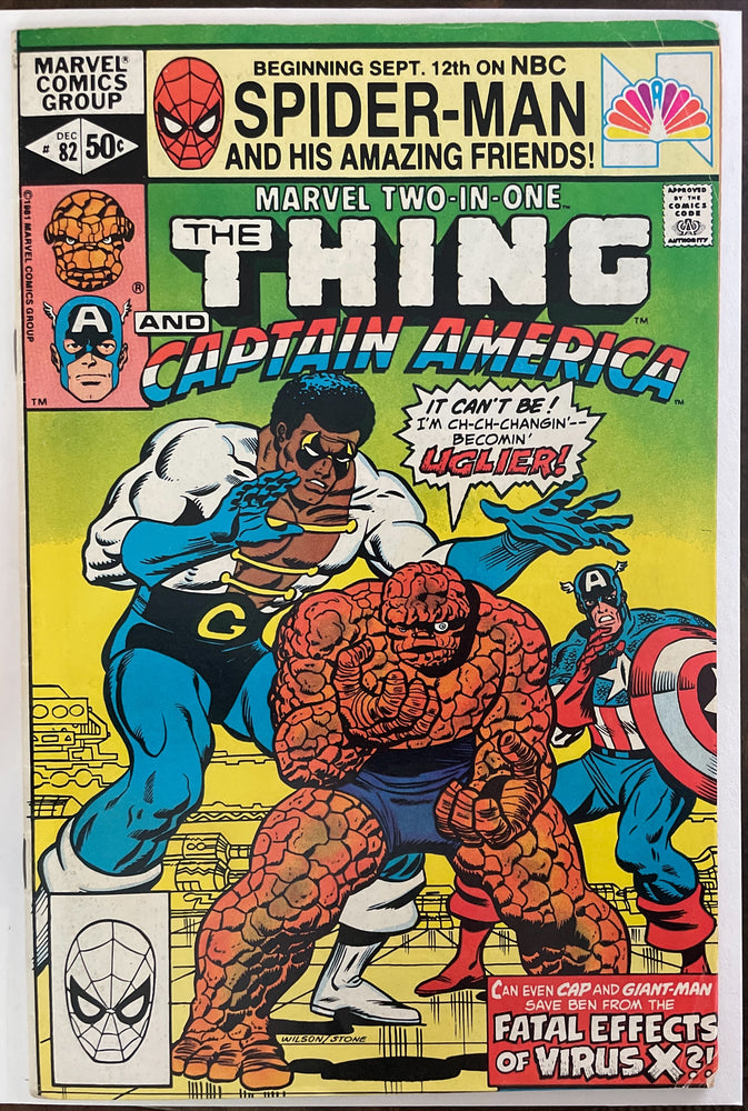 Marvel Two-in-One # 82 FN- (5.5)