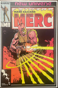 Mark Hazzard: Merc #  1 NM- (9.2)
