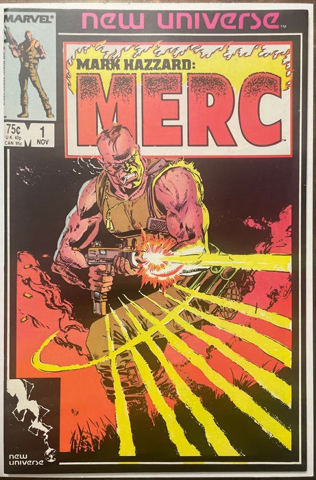 Mark Hazzard: Merc #  1 NM- (9.2)