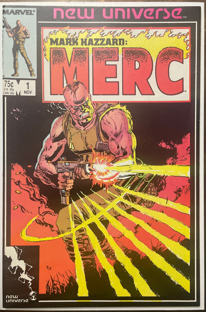 Mark Hazzard: Merc #  1 NM- (9.2)
