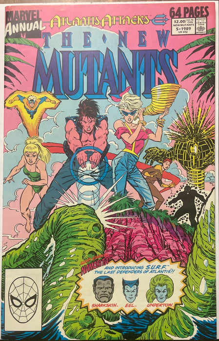 New Mutants Annual #  5 FN+ (6.5)