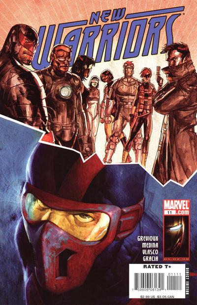 New Warriors # 11  VF- (7.5)