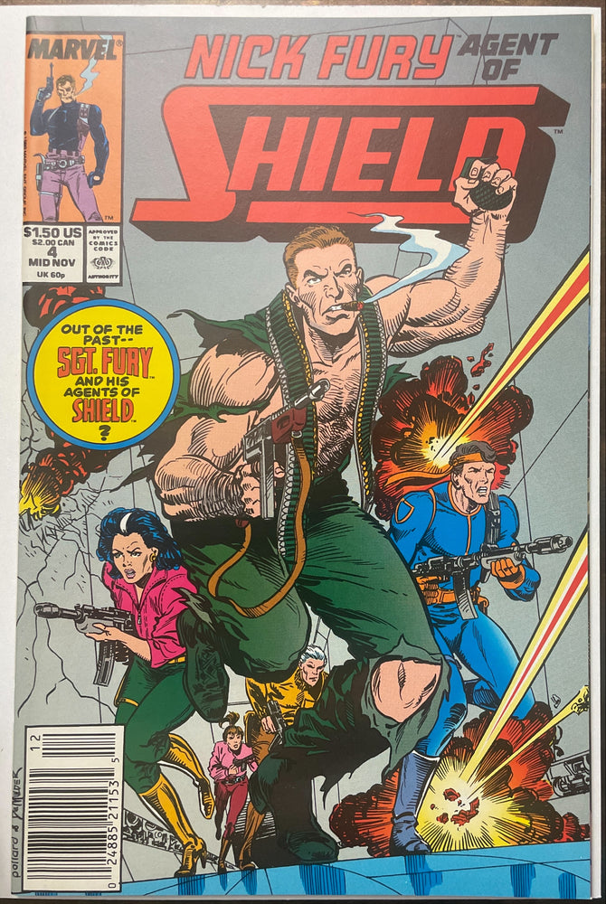Nick Fury, Agent of S.H.I.E.L.D. #  4 Newsstand Vol. 2 NM- (9.2)