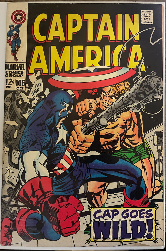 Captain America #106   GD (2.0)