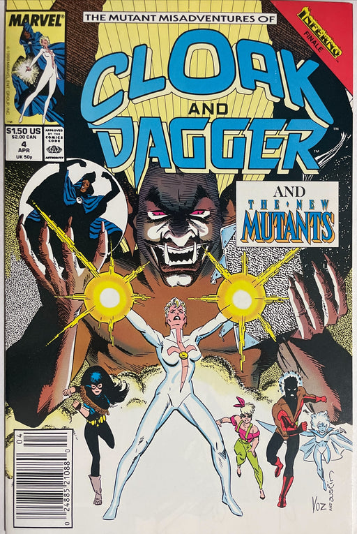 Mutant Misadventures of Cloak and Dagger #  4 Newsstand VF (8.0)