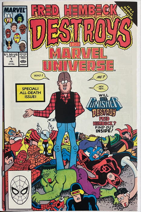 Fred Hembeck Destroys the Marvel Universe #  1 NM (9.4)