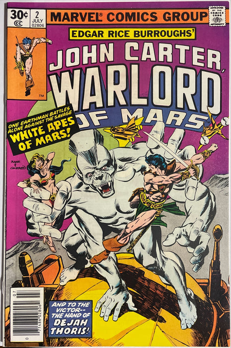 John Carter Warlord of Mars #  2 30¢ NM- (9.2)