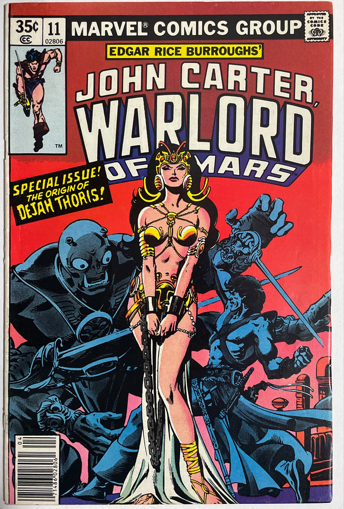 John Carter Warlord of Mars # 11  FN+ (6.5)
