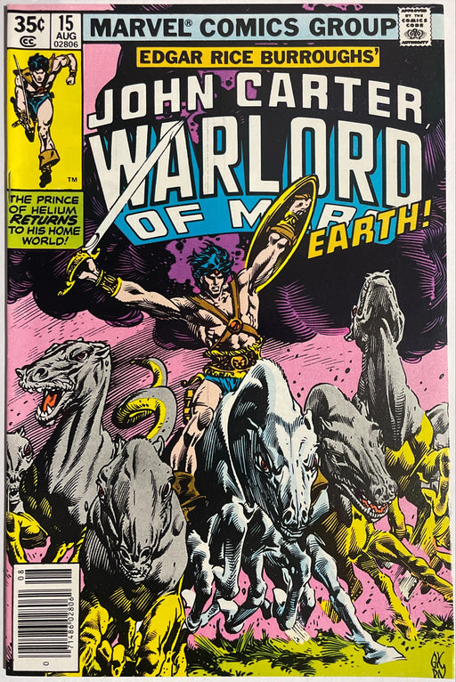John Carter Warlord of Mars # 15  NM- (9.2)
