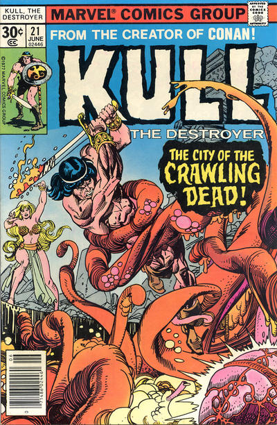 Kull, the Destroyer # 21 30¢ VF (8.0)