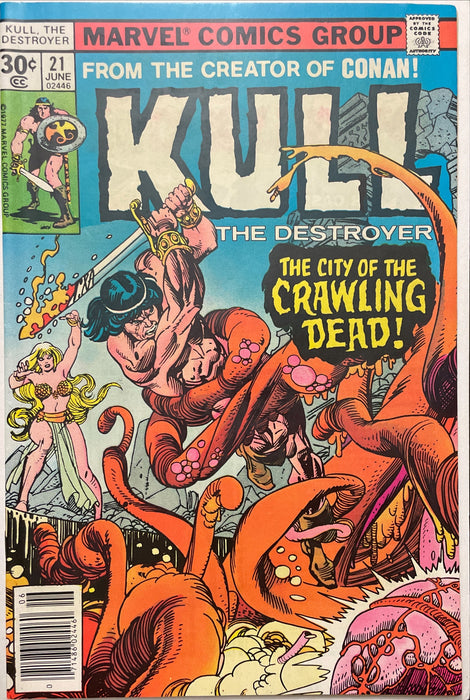 Kull, the Destroyer # 21 30¢ VF (8.0)