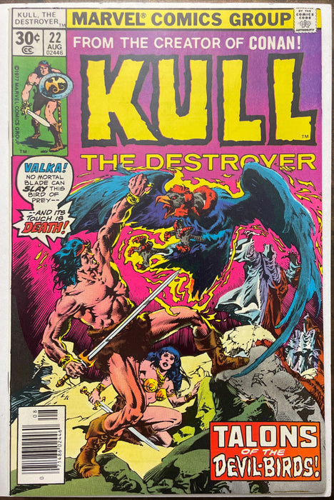 Kull, the Destroyer # 22 30¢ NM- (9.2)