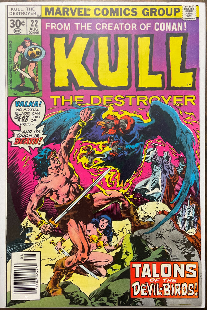 Kull, the Destroyer # 22 30¢ NM- (9.2)