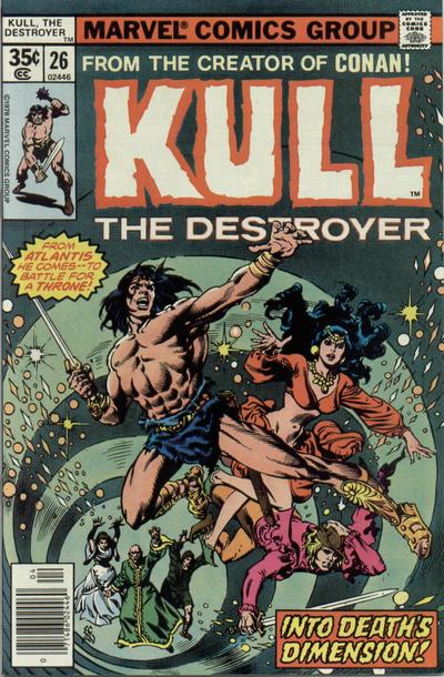 Kull, the Destroyer # 26  VF- (7.5)