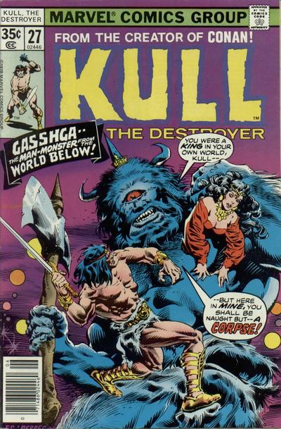 Kull, the Destroyer # 27  FN/VF (7.0)