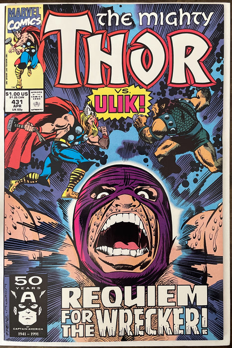 Thor #431   NM- (9.2)