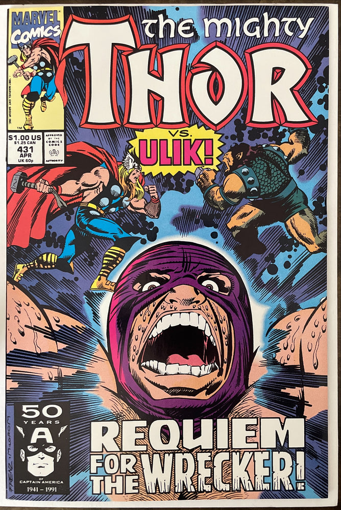 Thor #431   NM- (9.2)