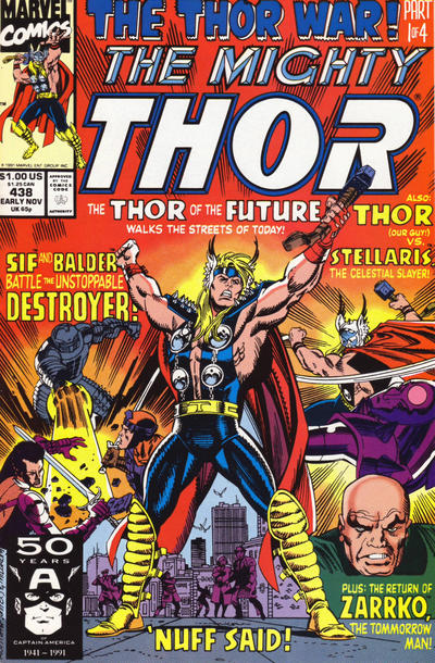 Thor #438  FN/VF (7.0)