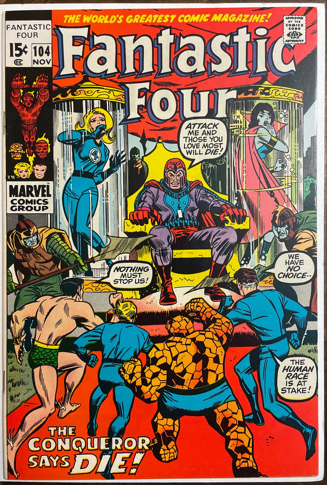 Fantastic Four #104   NM (9.4)