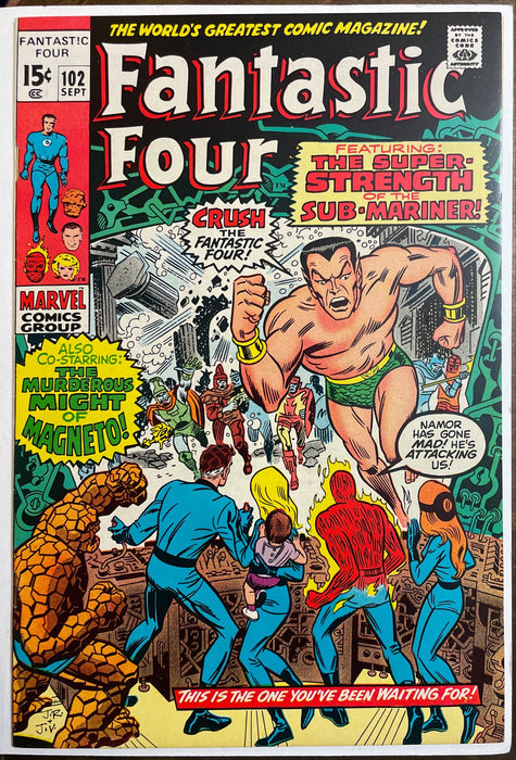 Fantastic Four #102   NM (9.4)