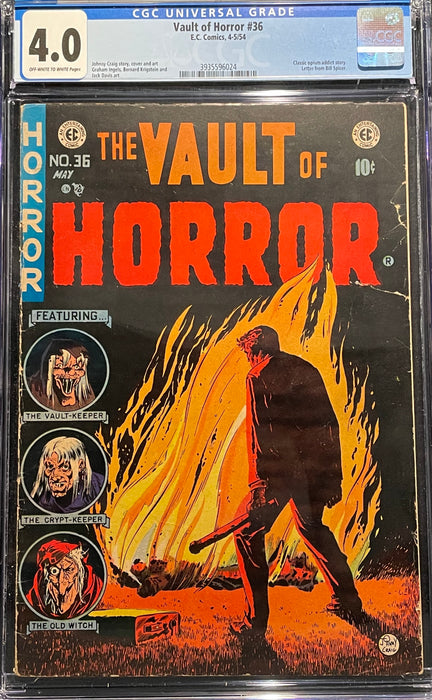 Vault of Horror # 36  CGC 4.5
