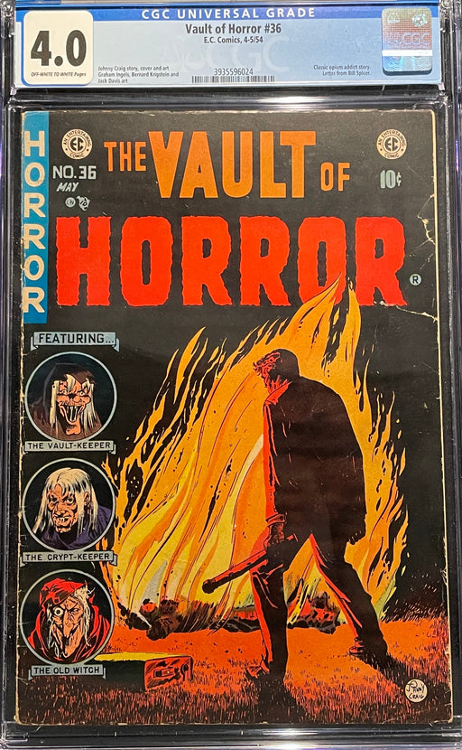 Vault of Horror # 36  CGC 4.5