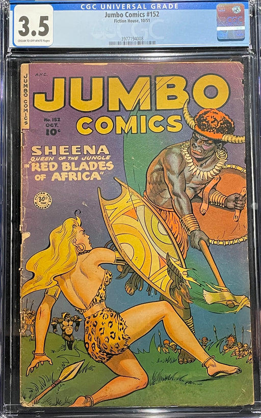 Jumbo Comics #152   CGC 3.5