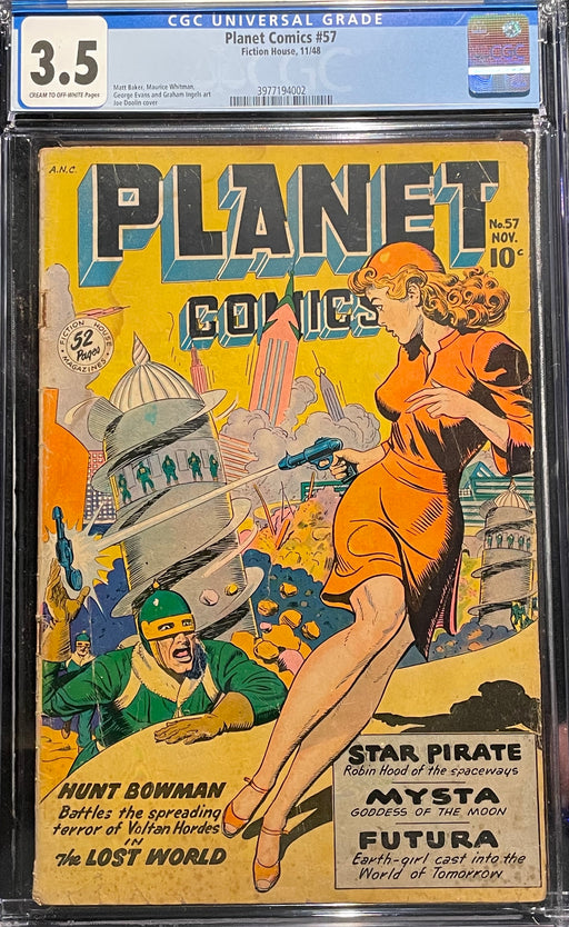 Planet Comics # 57  CGC 3.5