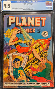 Planet Comics # 58  CGC 4.5