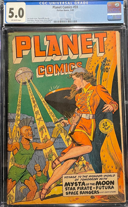 Planet Comics # 59  CGC 5.0
