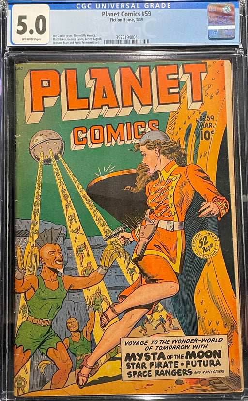Planet Comics # 59  CGC 5.0
