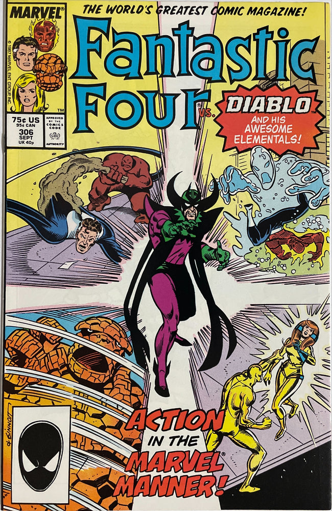 Fantastic Four #306  VF+ (8.5)