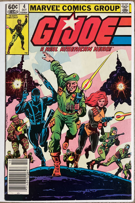 G.I. Joe, A Real American Hero #  4 VF- (7.5)