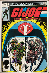 G.I. Joe, A Real American Hero #  6 Second Print VF- (7.5)