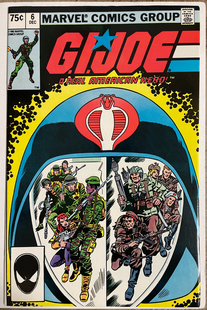 G.I. Joe, A Real American Hero #  6 Second Print VF- (7.5)