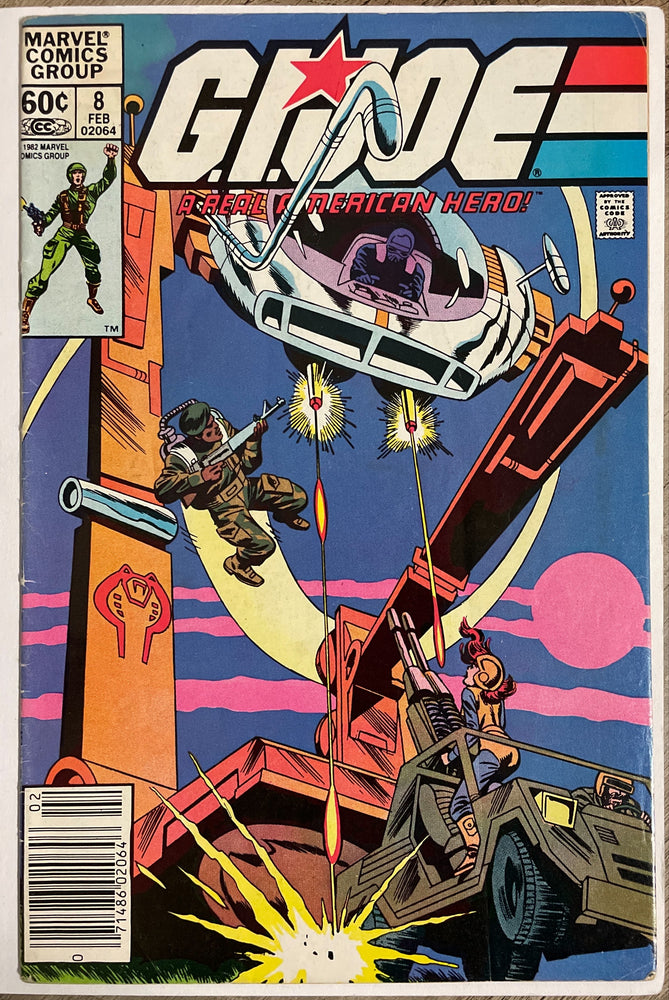 G.I. Joe, A Real American Hero #  8 Newsstand FN- (5.5)