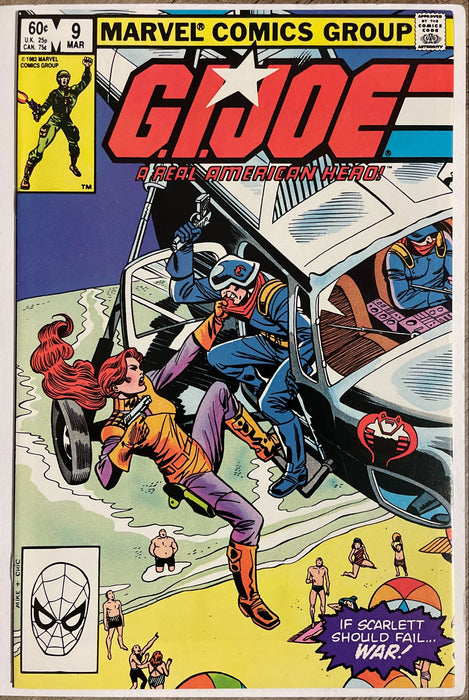 G.I. Joe, A Real American Hero #  9 NM- (9.2)