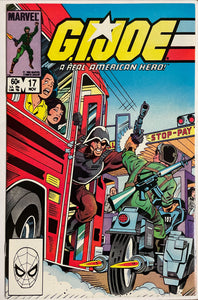 G.I. Joe, A Real American Hero # 17 NM (9.4)