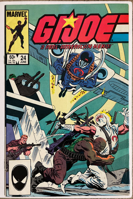 G.I. Joe, A Real American Hero # 24 FN/VF (7.0)