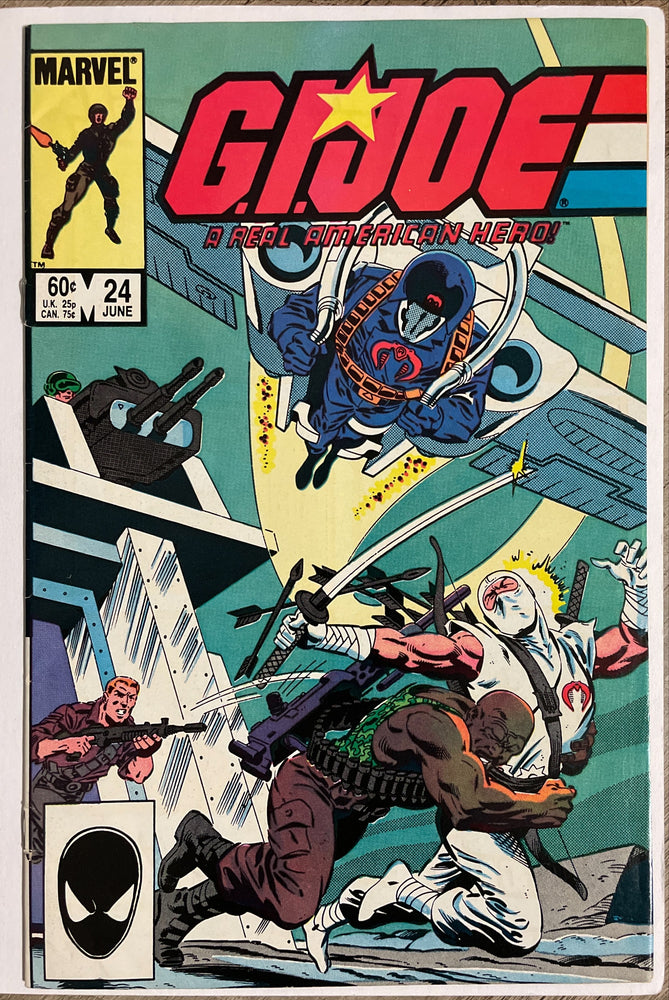 G.I. Joe, A Real American Hero # 24 FN/VF (7.0)