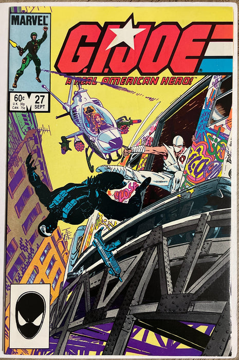 G.I. Joe, A Real American Hero # 27 VF+ (8.5)