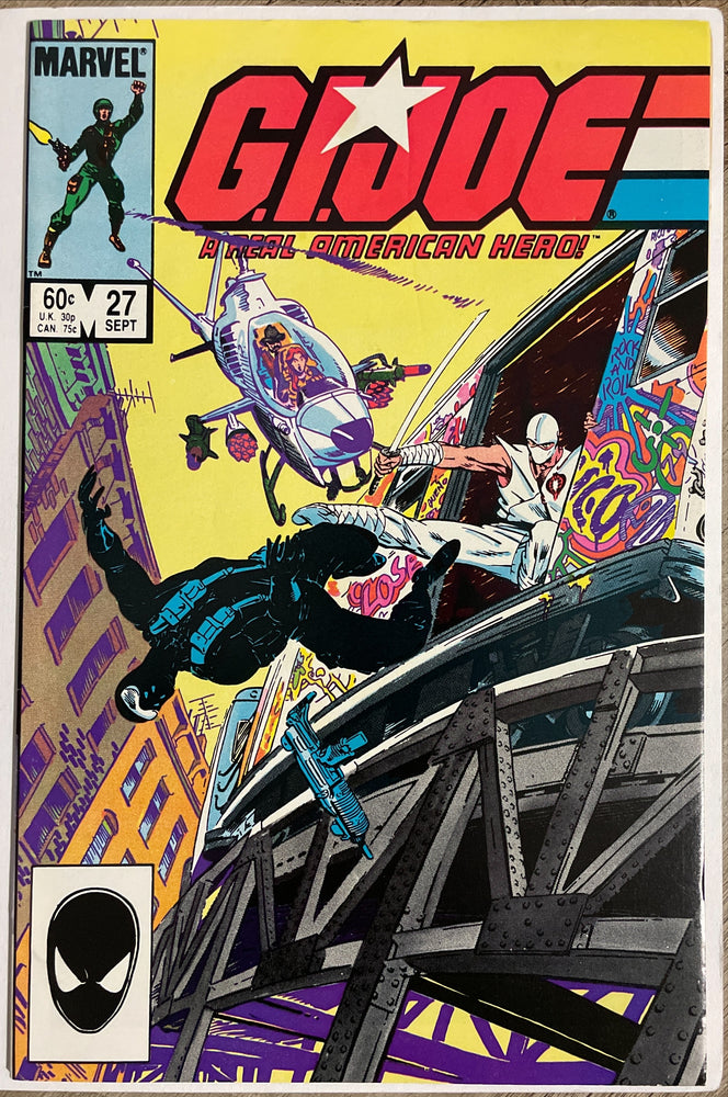 G.I. Joe, A Real American Hero # 27 VF+ (8.5)