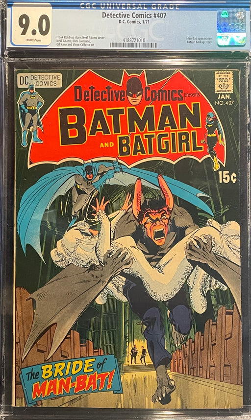 Detective Comics #407 CGC 9.0