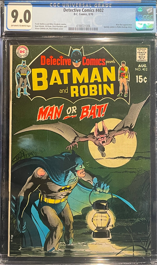 Detective Comics #402   CGC 9.0
